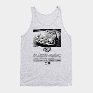 AUSTIN HEALEY 3000 - advert Tank Top